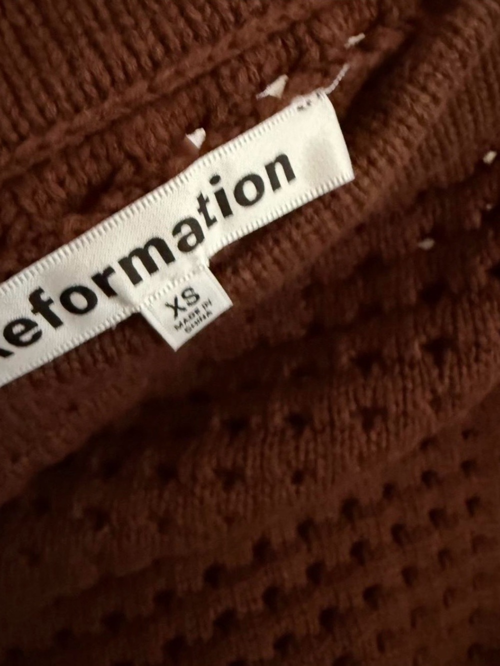 Reformation Lieta Open Knit Two Piece Set - Picture 5 of 6